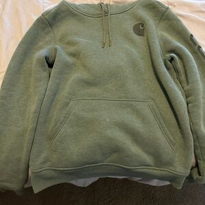 Carhartt sage green hoodie